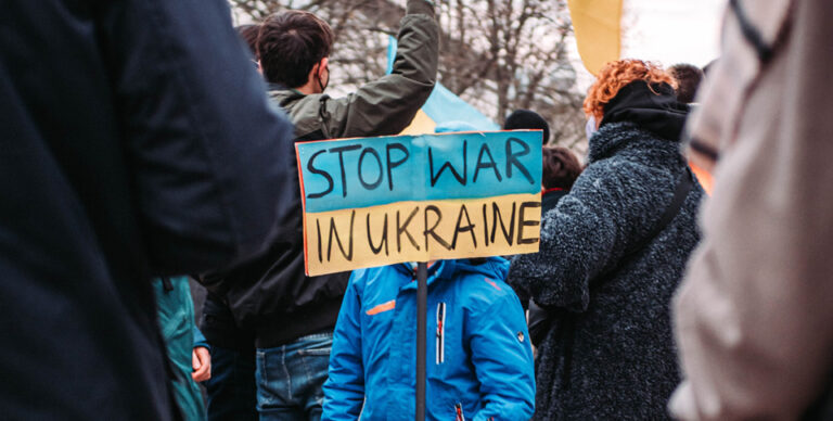 Volle Solidarität mit der Ukraine